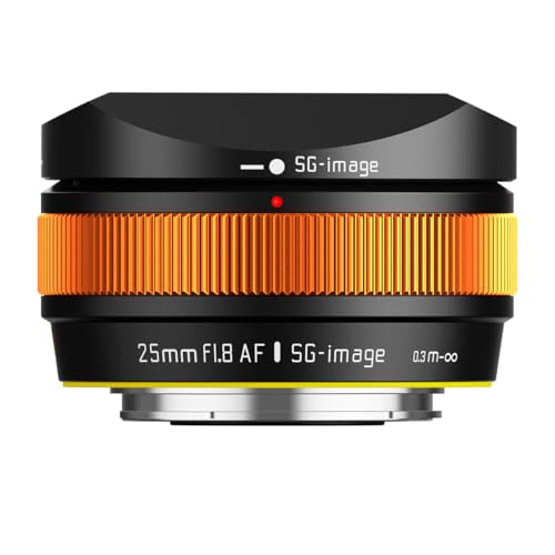 Amazon.co.jp: SG-image AF 25mm F1.8 APS-C Eマウント ソニーE